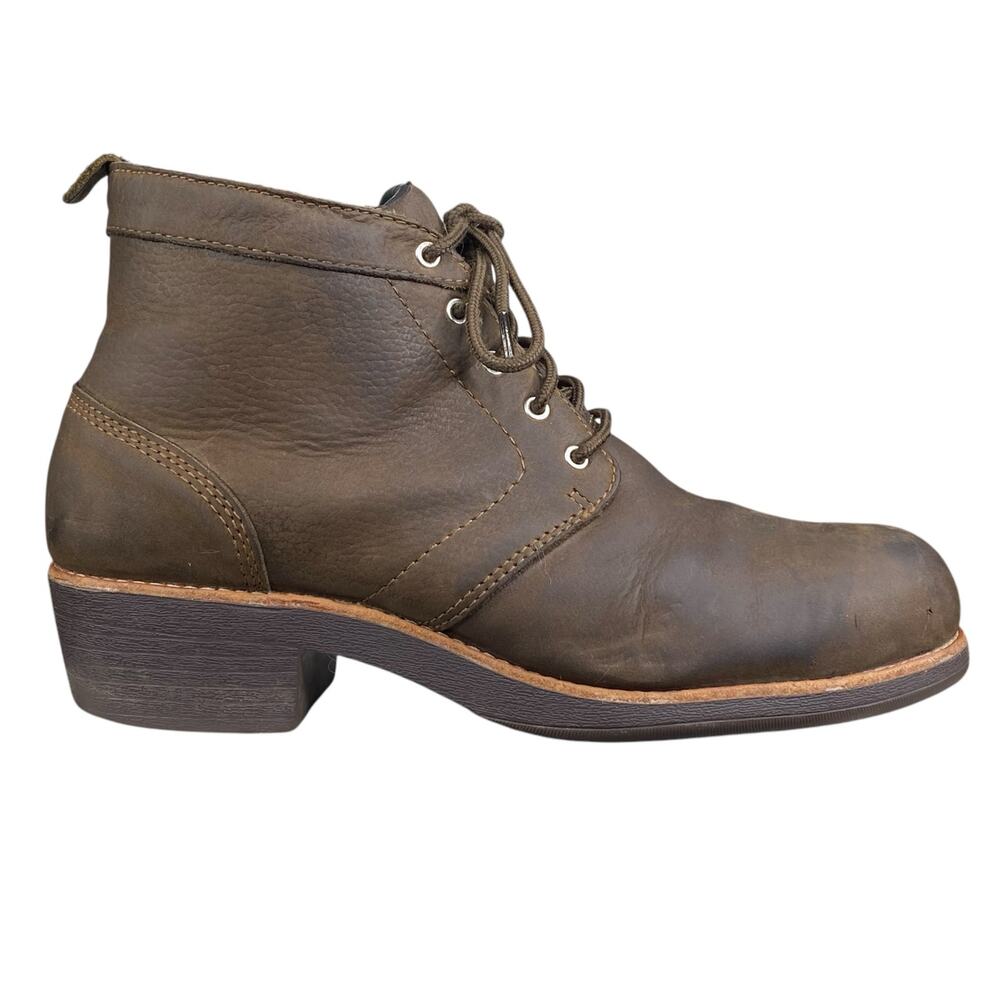 Worx X Red Wing Women’s Brown Steel Toe Heeled Work Boot Size 9.5